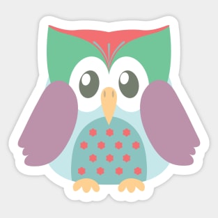 Little owl Sticker